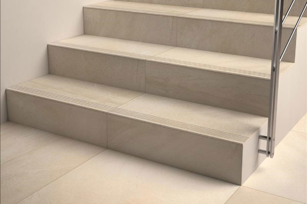 Tiling Stairs ᐅ Consider Safety, Porcelain Wood Tile On Stairs