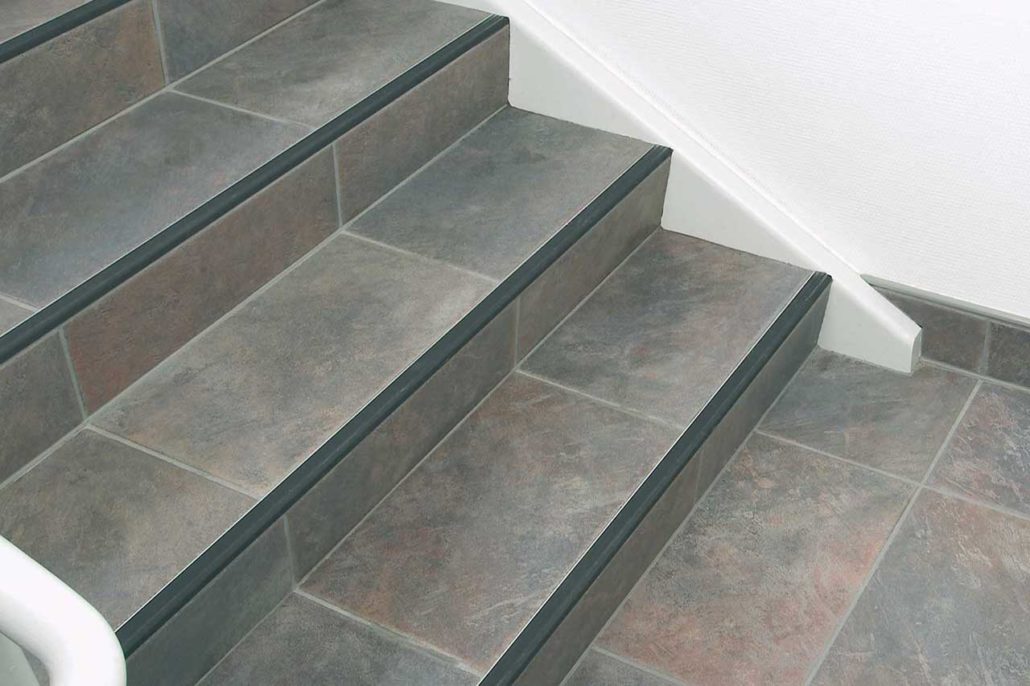 Profiles brand tile for stairs