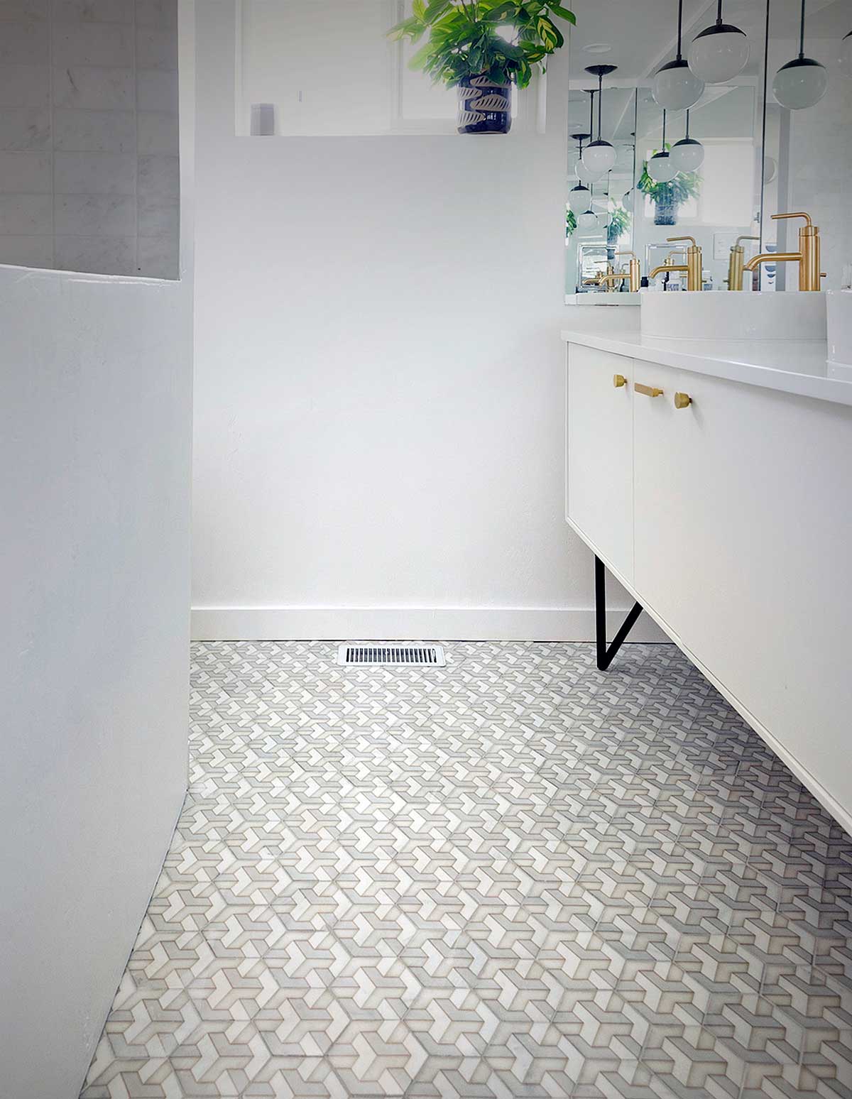 Decorative bathroom tile - Alto Galaxy Grey AST Bathroom