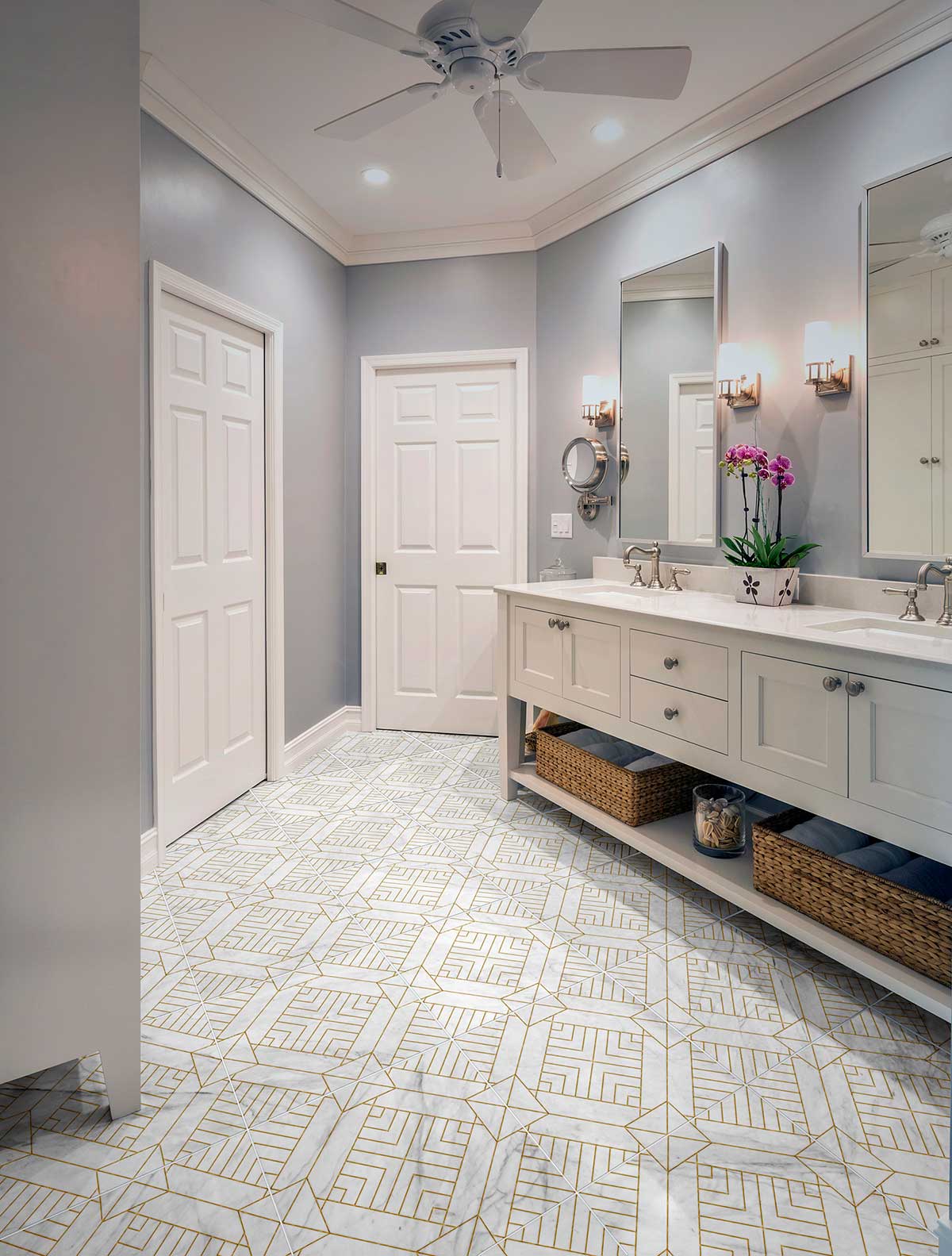 Aurum Bathroom Floor Tile