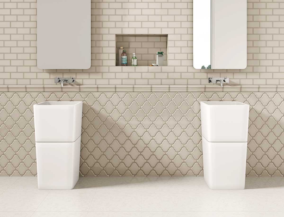 bathroom tile - Studio Bamboo Arabesque