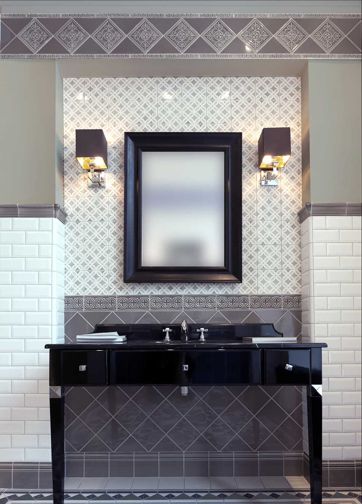 bathroom tile - Studio Snowcap & Timberline