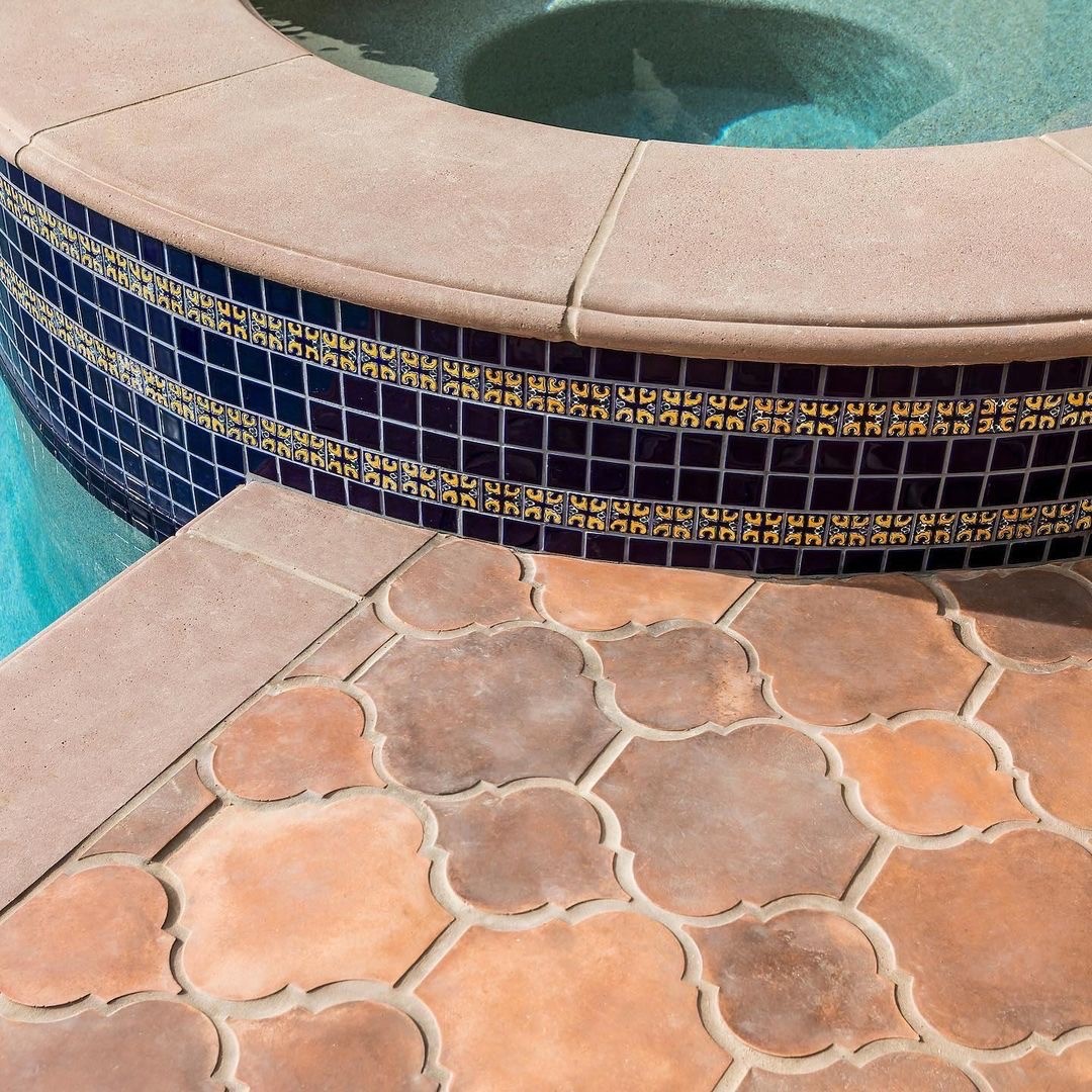 mosaic outdoor tile