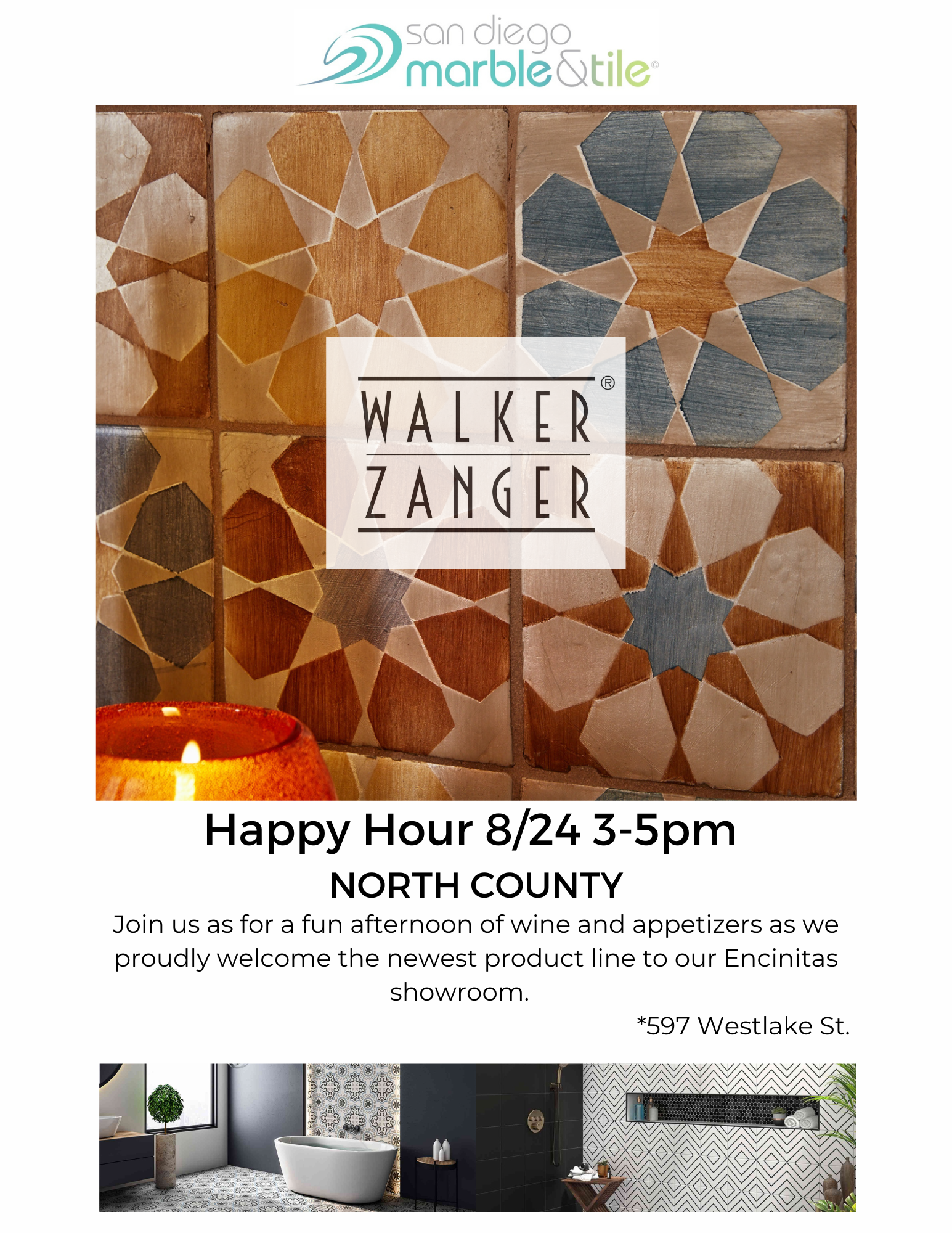 Walker - Zanger Happy Hour flyer